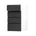Clerkenwell Super Matt Black 400 Drawer Door Open