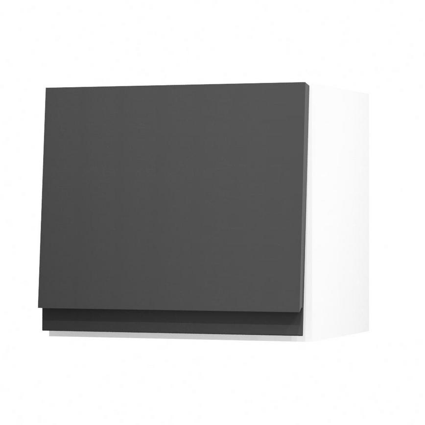 Clerkenwell Super Matt Black 400 Half Height Door Open