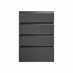 Clerkenwell Super Matt Black 500 Deep Drawer Door