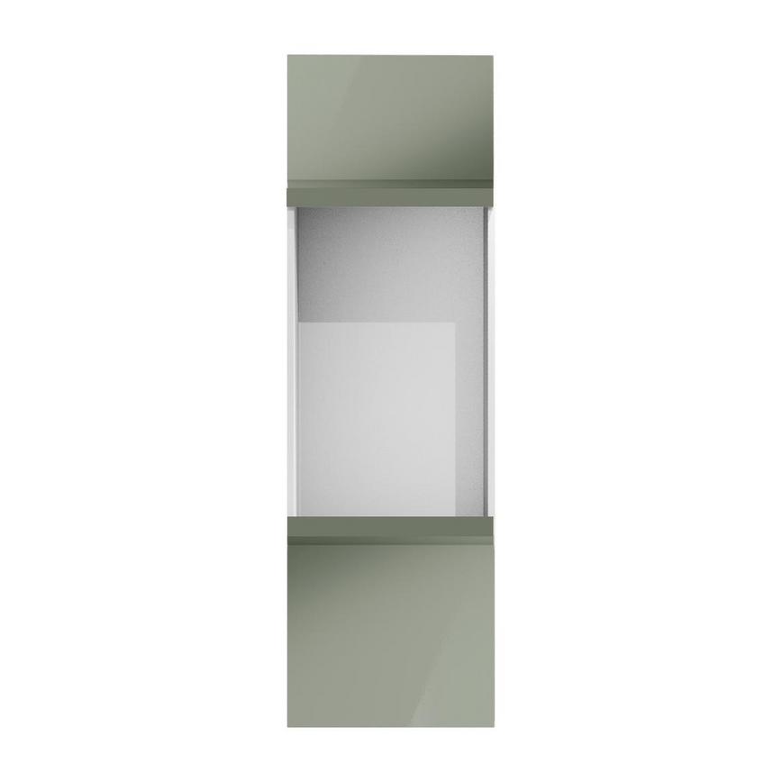 Clerkenwell Gloss Reed Green 600 Appliance Tower Fascia Door