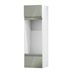 Clerkenwell Gloss Reed Green 600 Appliance Tower Door Open 437mm