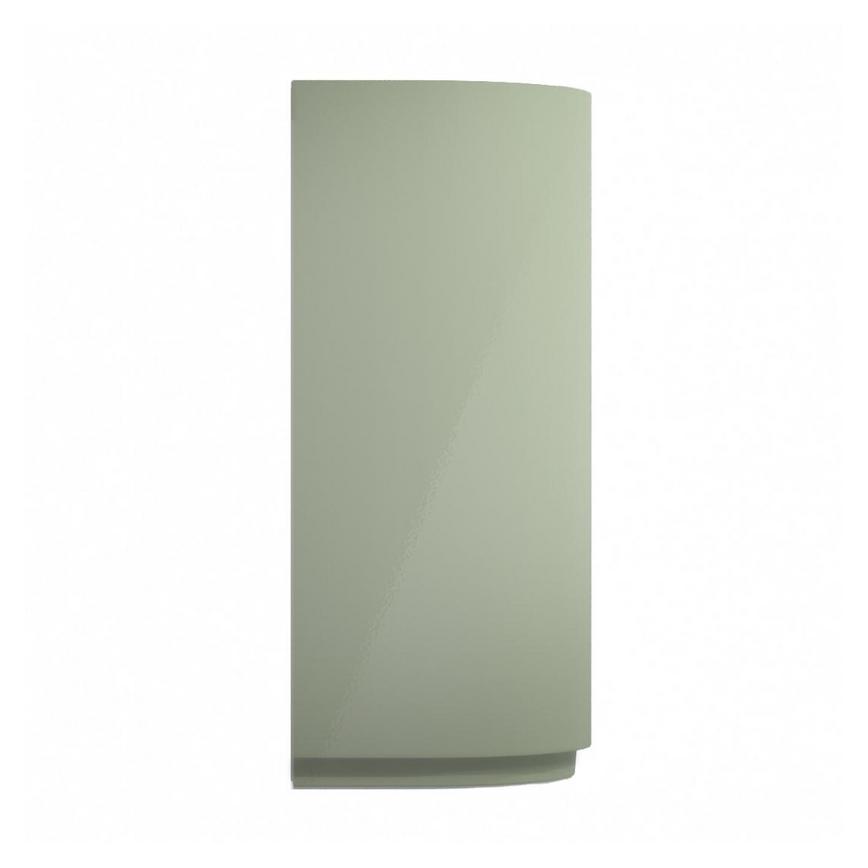Clerkenwell Gloss Reed Green Curved Base Wall Door Open