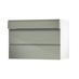 Clerkenwell Gloss Reed Green 1000 Drawer Door Open