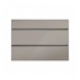 Clerkenwell Gloss Sand Grey 1000mm x 160mm Drawer Shown Closed from the Front as Part of a Drawer Unit