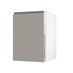 Clerkenwell Super Matt Sand Grey 720mm x 300mm Full Height Kitchen Door Angled Open