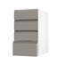 Clerkenwell Super Matt Sand Grey 160mm x 1000mm Kitchen Drawer Additional Cut Out