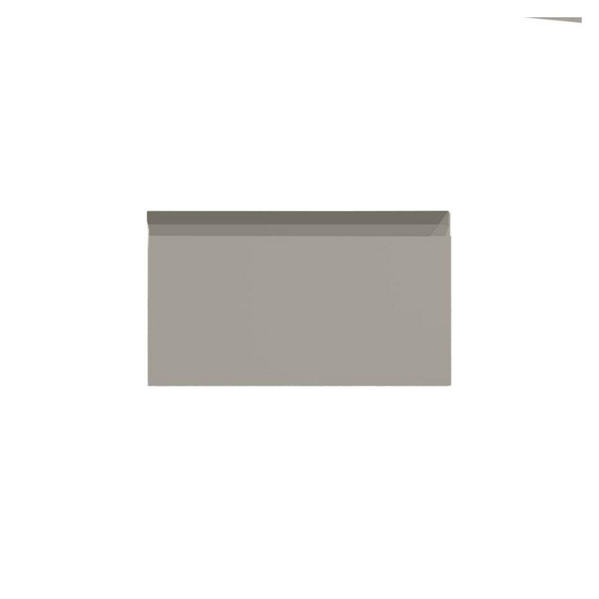 Clerkenwell Super Matt Sand Grey 160mm x 400mm Kitchen Drawer Angled Open