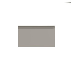 Clerkenwell Super Matt Sand Grey 160mm x 400mm Kitchen Drawer Angled Open