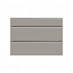 Clerkenwell Super Matt Sand Grey 360mm x 600mm Half Height Kitchen Door or Drawer Cut Out Front