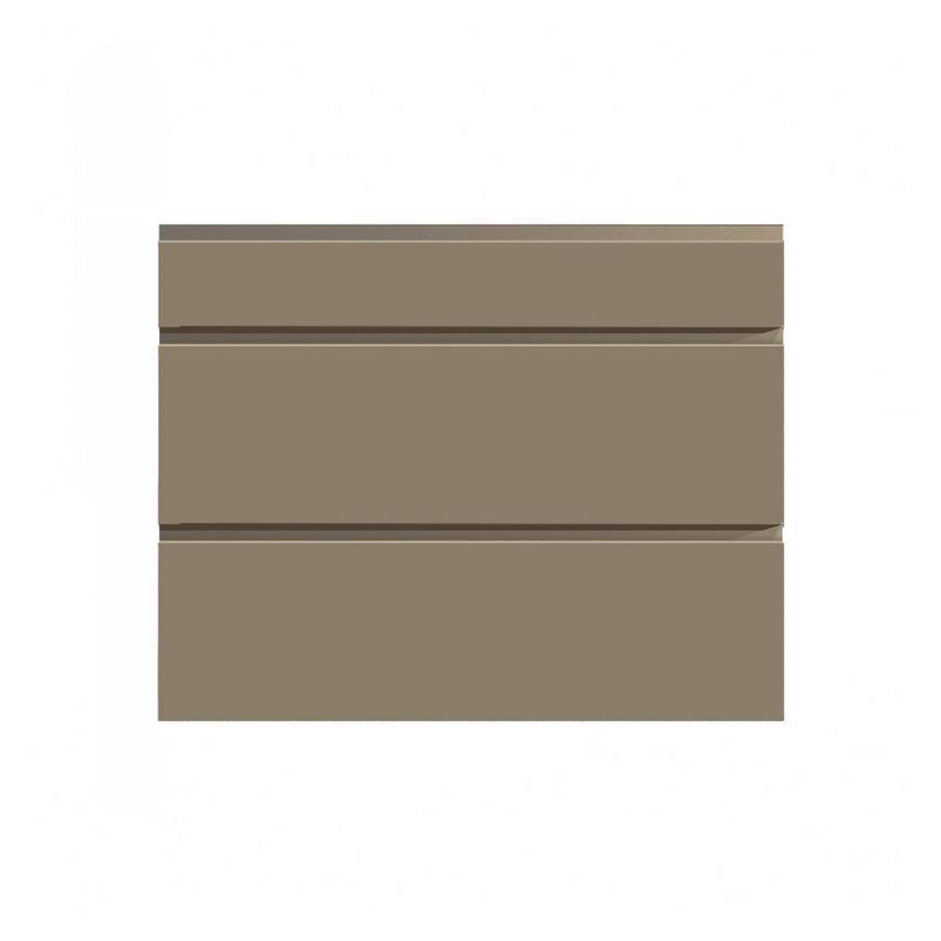 Clerkenwell Matt Metallic Bronze 275mm x 900mm Pan Kitchen Drawer Additional Cut Out