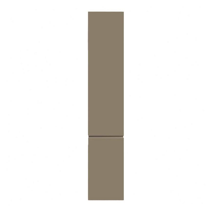 Clerkenwell Matt Metallic Bronze 1400mm x 400mm Tall Larder Kitchen Door Additional Cut Out