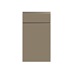 Clerkenwell Matt Metallic Bronze 557mm x 400mm Full Height Drawerline Kitchen Door Additional Cut Out