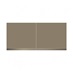 Clerkenwell Matt Metallic Bronze 460mm x 1000mm Tall Bridging Unit Kitchen Door Pair Primary Cut Out