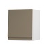 Clerkenwell Matt Metallic Bronze 360mm x 300mm Half Height Kitchen Door or Drawer Angled Open
