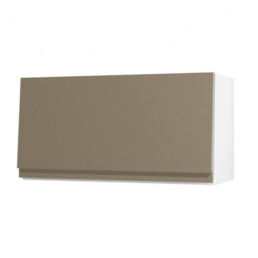 Clerkenwell Matt Metallic Bronze 360mm x 700mm Half Height Kitchen Door or Drawer Angled Open