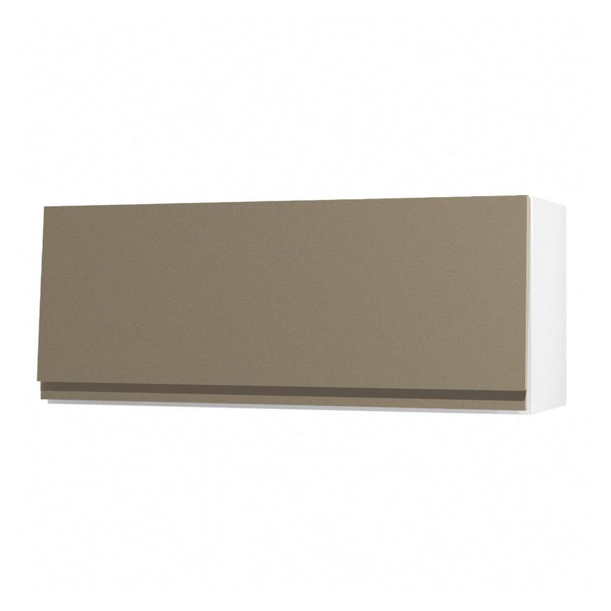 Clerkenwell Matt Metallic Bronze 360mm x 900mm Half Height Kitchen Door or Drawer Angled Open