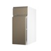 Clerkenwell Matt Metallic Bronze 557mm x 300mm Full Height Drawerline Kitchen Door Angled Open