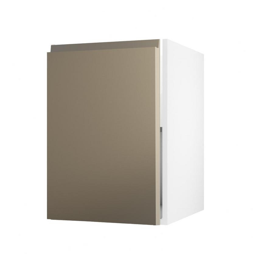 Clerkenwell Matt Metallic Bronze 720mm x 500mm Full Height Kitchen Door Angled Open