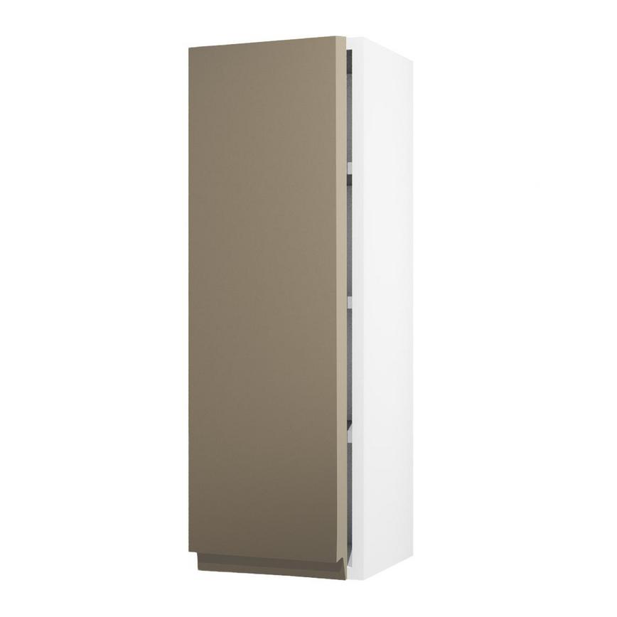 Clerkenwell Matt Metallic Bronze 900mm x 300mm Tall Kitchen Door Angled Open