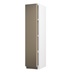 Clerkenwell Matt Metallic Bronze 900mm x 200mm Tall Kitchen Door Angled Open