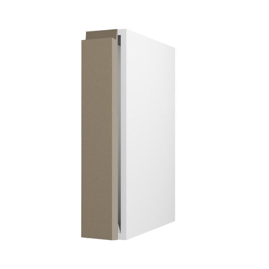 Clerkenwell Matt Metallic Bronze 720mm x 150mm Full Height Kitchen Door Angled Open