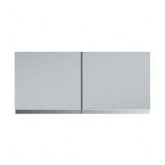 Clerkenwell Super Matt Mist 1000 Tall Bridging Unit Doors (Pair) CAD Primary Cut Out
