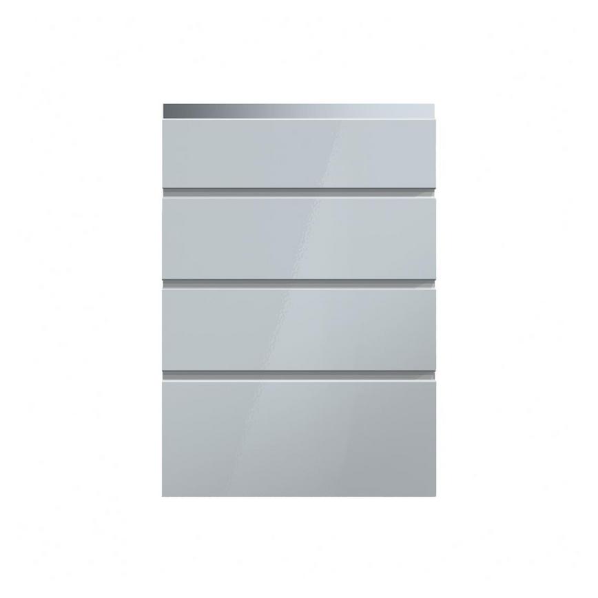Clerkenwell Gloss Mist 227mm x 500mm Deep Kitchen Drawer