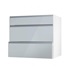 Clerkenwell Gloss Mist 275mm x 800mm Pan Kitchen Drawer Angled Open