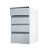 Clerkenwell Gloss Mist 160mm x 400mm Kitchen Drawer Angled Open