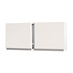 Clerkenwell Super Matt Porcelain 460mm x 1000mm Tall Bridging Unit Kitchen Door Pair Angled Open Unit