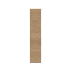 Clerkenwell Matt Natural Oak 1400mm x 300mm Tall Larder Kitchen Door Primary Cut Out
