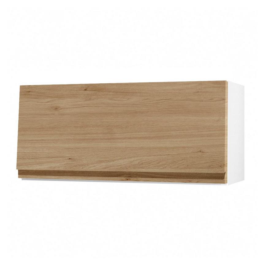 Clerkenwell Matt Natural Oak 360mm x 800mm Half Height Kitchen Door or Drawer Angled Open