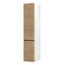 Clerkenwell Matt Natural Oak 1220mm x 400mm Full Height Larder Kitchen Door Angled Open