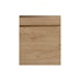 Clerkenwell Matt Natural Oak 557mm x 600mm Full Height Drawerline Kitchen Door Unit Viewed From The Front
