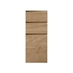 Clerkenwell Matt Natural Oak 394mm x 300mm Pan Kitchen Drawer Unit Viewed From The Front