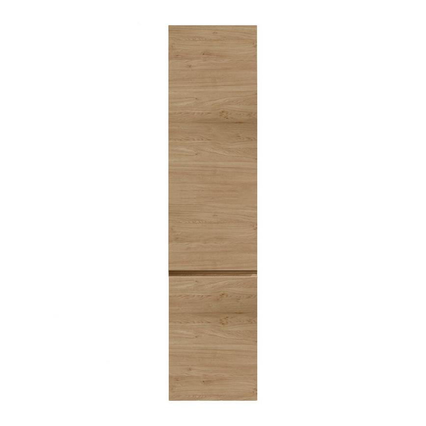 Clerkenwell Matt Natural Oak 1400mm x 500mm Tall Larder Kitchen Door Unit Viewed From The Front