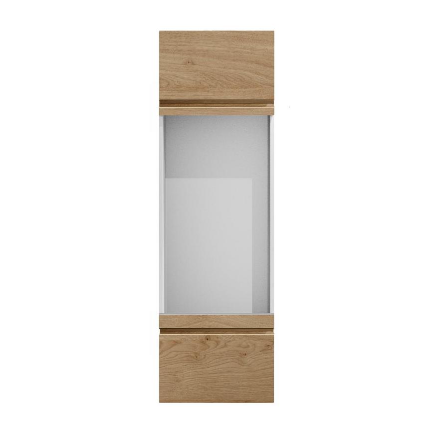 Clerkenwell Matt Natural Oak 67mm x 600mm x 19mm Filler Panel Unit Viewed From The Front