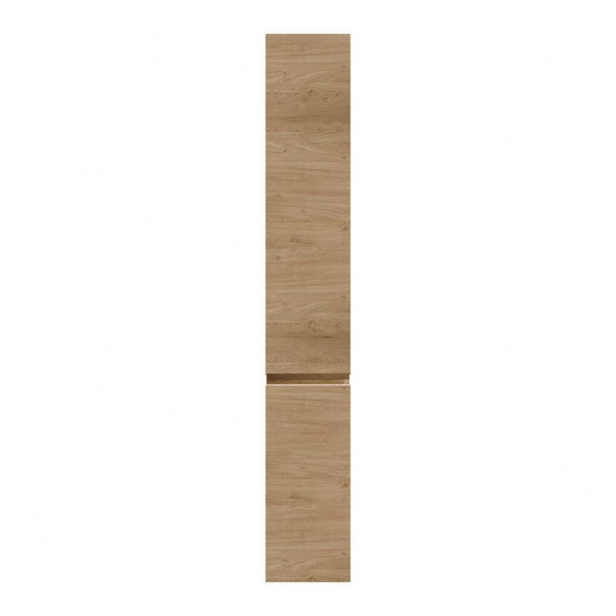 Clerkenwell Matt Natural Oak 1220mm x 300mm Full Height Larder Kitchen Door Unit Viewed From The Front