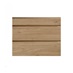 Clerkenwell Matt Natural Oak 275mm x 900mm Pan Kitchen Drawer Unit Viewed From The Front