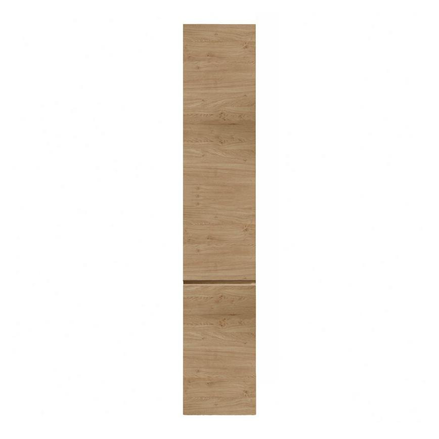 Clerkenwell Matt Natural Oak 1400mm x 400mm Tall Larder Kitchen Door Unit Viewed From The Front