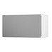 Greenwich Gloss Slate Grey 600 Integrated Microwave Topbox Door Open