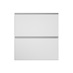 Greenwich Gloss White 700 Pan Drawer Door 342mm
