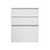 Greenwich Gloss White 600 Pan Drawer Door 170mm