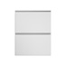 Greenwich Gloss White 600 Pan Drawer Door 342mm
