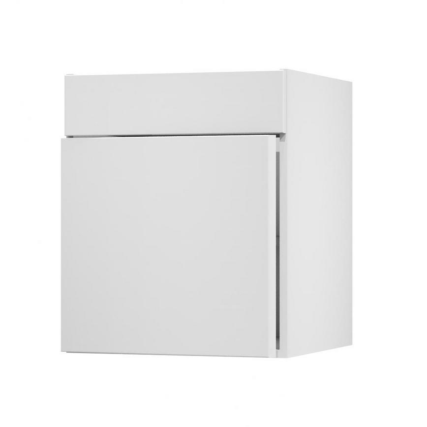 Greenwich Gloss White 600 Standard Door Open