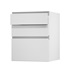 Greenwich Gloss White 600 Pan Drawer Door Open 170mm