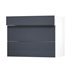 Greenwich Navy 900 Drawer Door Open