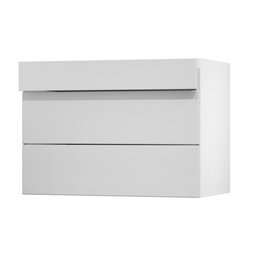 Greenwich Dove Grey 1000 Drawer Door Open