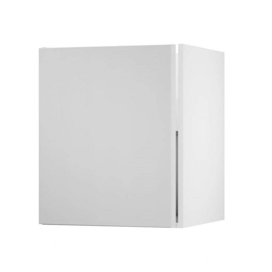 Greenwich Dove Grey 600 Full Height Door Open