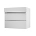 Greenwich Gloss Dove Grey 800 Drawer Front Open